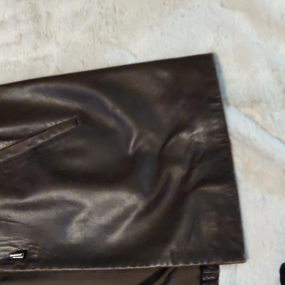 Talbots Leather Jacket - Picture 14 of 15
